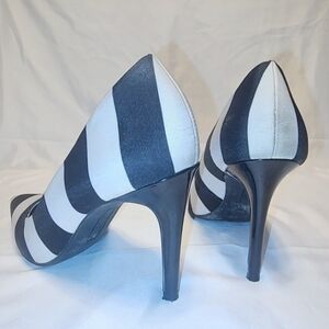 CHRISTIAN SIRIANO | BLACK & WHITE HEELS